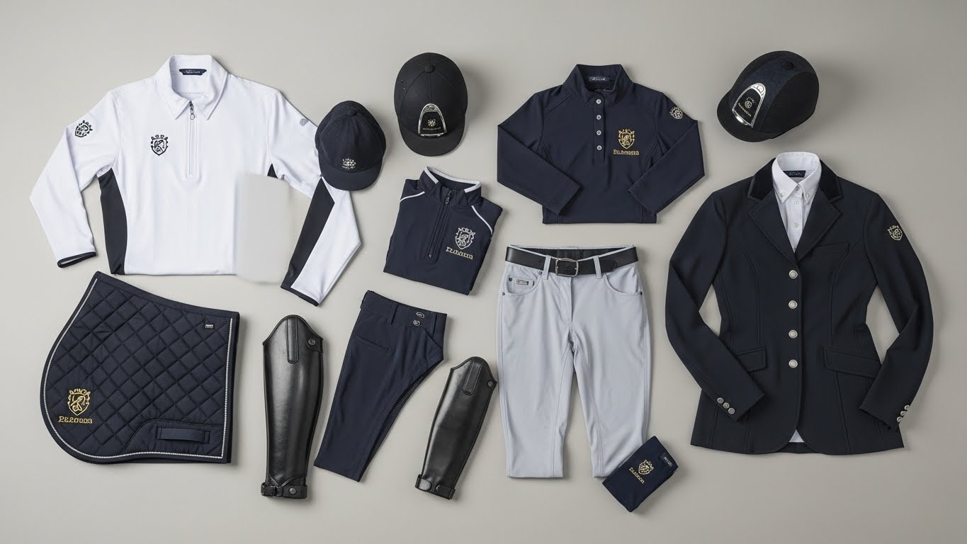 Custom sportswear manufacturer supplying bulk and bespoke sportswear for sports and equestrian teams