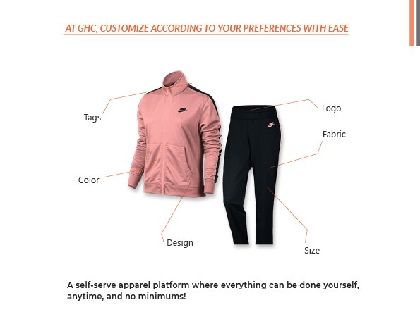 Custom Women's track suit i, Custom GHC SportsWear