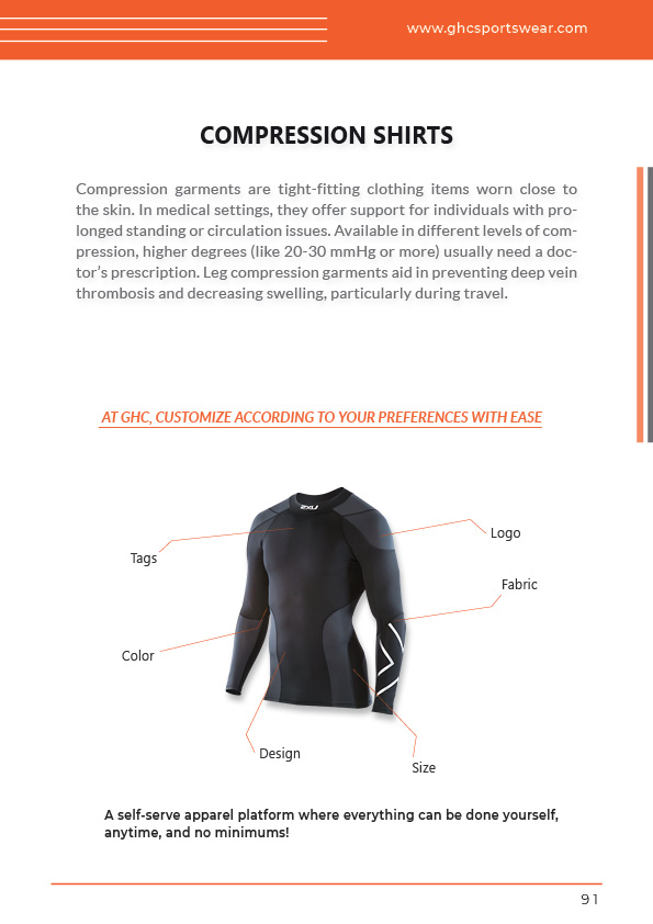 OEM ODM men’s compression shirt factory | Custom logo, fabric, color, size and private label options