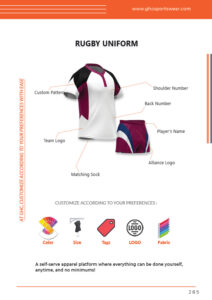 Bespoke rugby uniform OEM ODM factory GHC Sportswear® | Custom logo, numbers, names, fabric, sizing & private labeling for wholesale buyers