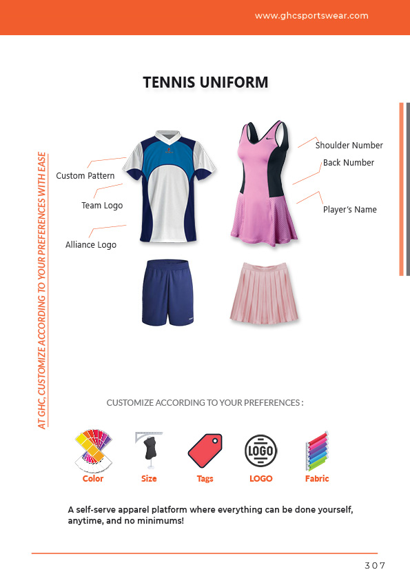OEM ODM bespoke tennis uniform factory | Custom logo, player name, numbers, fabric & sizing for wholesale B2B buyers
