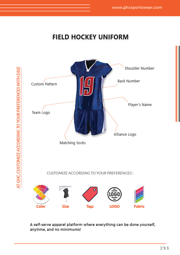 OEM ODM custom field hockey uniform factory | Custom logo, player name, numbers, fabric & sizing for bulk buyers