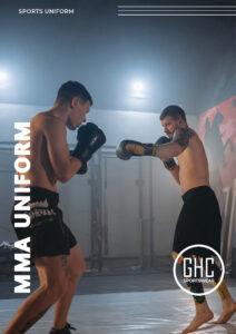 Custom wholesale MMA uniform manufacturer GHC Sportswear® | Bespoke MMA fight shorts & apparel OEM ODM for gyms, teams, promotions & brands
