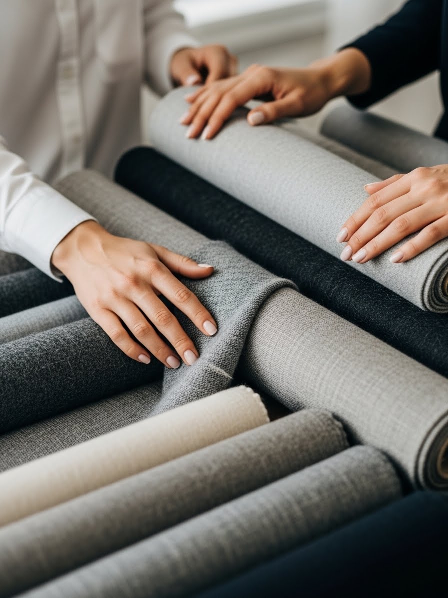 In-line quality control during garment manufacturing