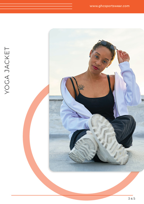 Wholesale private label yoga jacket supplier | Athleisure jackets for fitness & lifestyle brands