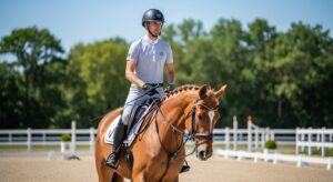 Summer equestrian clothing for hot weather riding
