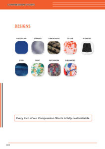 Custom men’s compression shorts designs | Wholesale B2B compression wear supplier with multiple styles & finishes