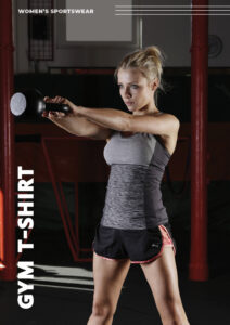 Custom women’s gym t-shirt manufacturer & wholesale supplier | OEM ODM fitness t-shirts for brands, gyms & retailers