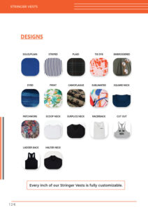 Women’s stringer vest styles wholesale | B2B supplier with multiple cuts and finishes