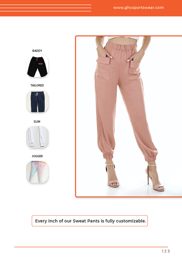 Wholesale custom women’s sweatpants for athleisure brands | OEM ODM women’s jogger pants manufacturer