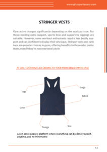 OEM ODM men’s stringer vest factory | Custom logo, fabric, color, size, tags & design options