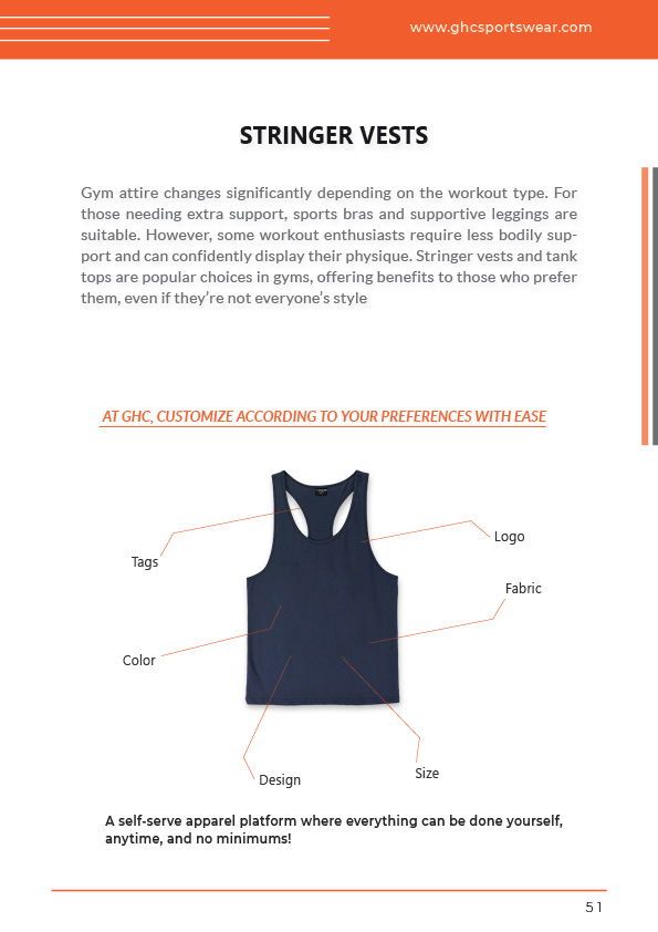 OEM ODM men’s stringer vest factory | Custom logo, fabric, color, size, tags & design options
