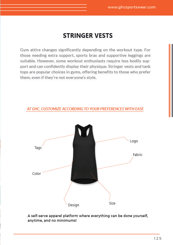OEM ODM women’s stringer vest factory | Custom fabric, logo, size, color, tags & design options