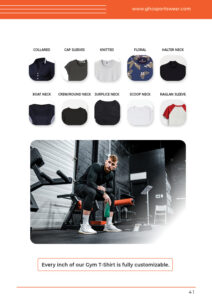 Wholesale men’s gym t-shirts for fitness brands & gyms | OEM ODM sportswear manufacturer