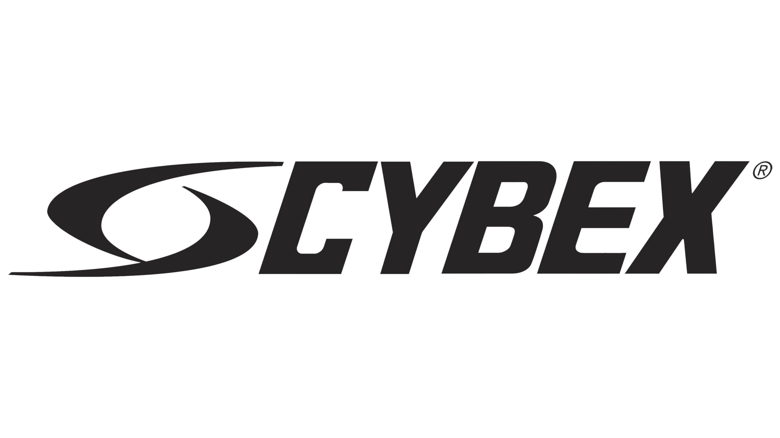 Cybex International logo, client of GHC Sportswear® for custom fitness apparel manufacturing