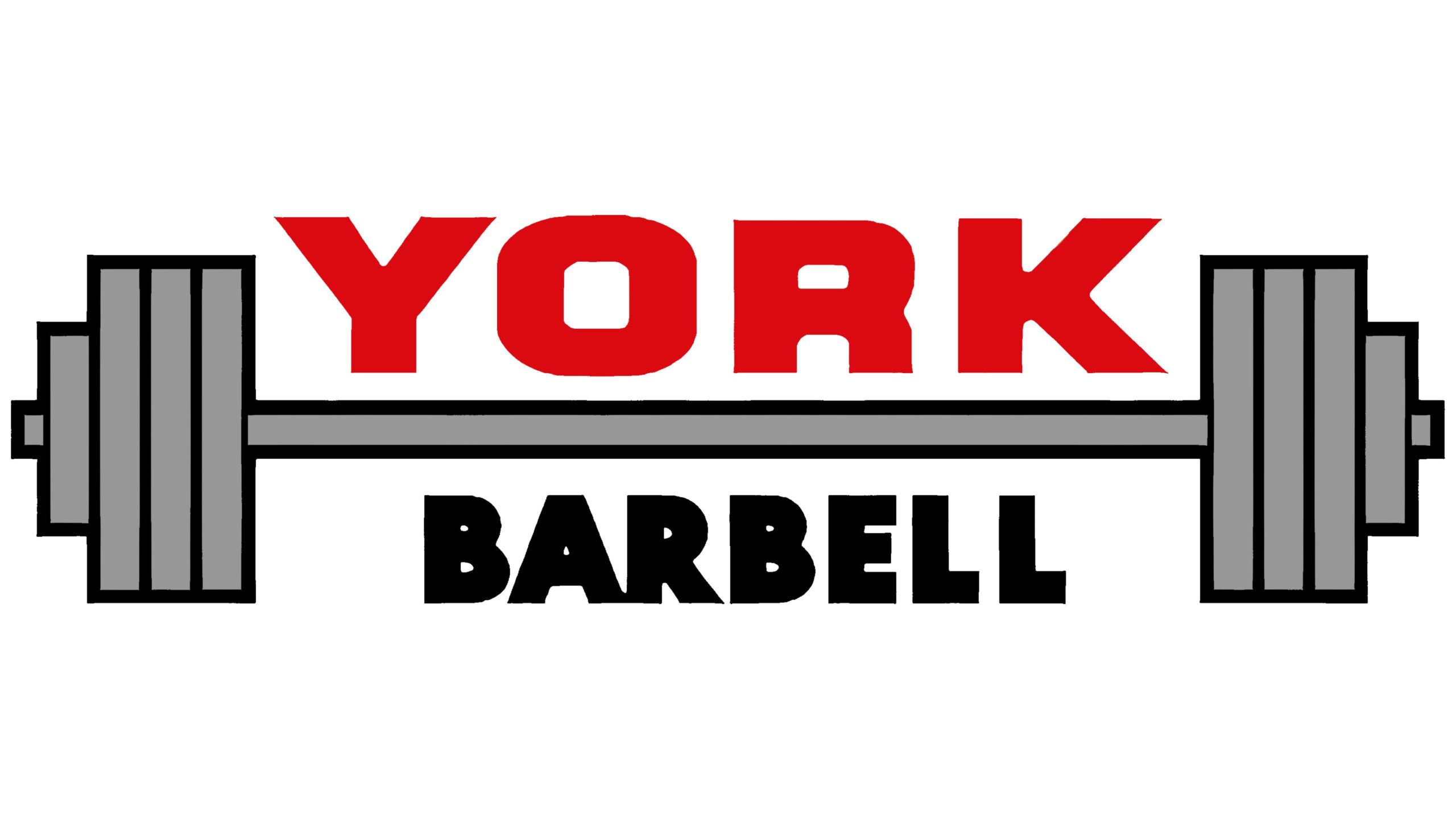 York Barbell logo, client of GHC Sportswear® for custom fitness apparel manufacturing