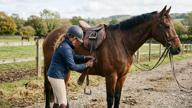 why saddle keeps slipping on a horse during riding