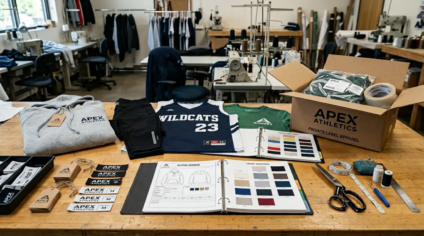 private label apparel manufacturing guide for startups and brands